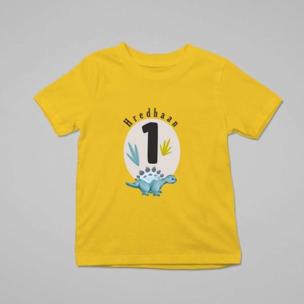 Alternative view of Personalized First Birthday Baby Rompers/T-Shirts