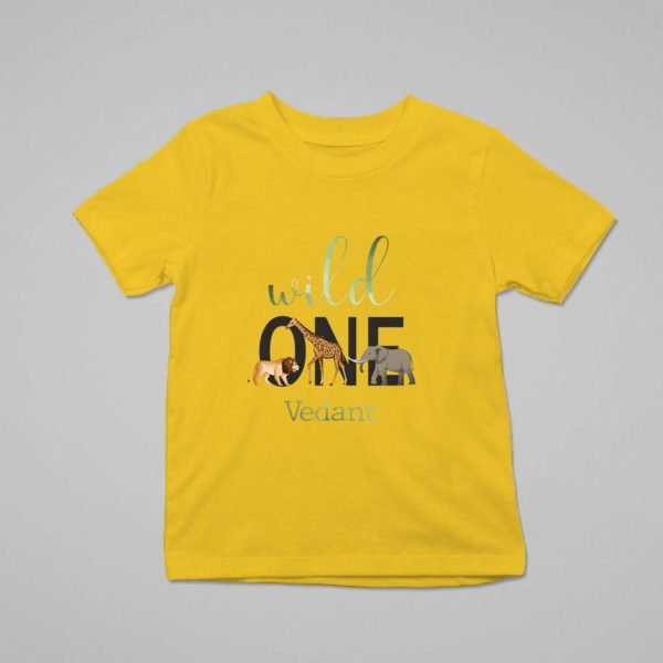 Alternative view of Personalized First Birthday Baby Rompers/T-Shirts