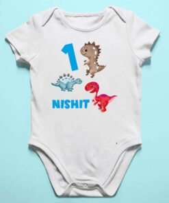 Personalized First Birthday Baby Rompers/T-Shirts