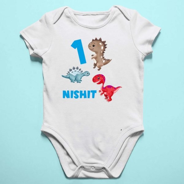 Personalized First Birthday Baby Rompers/T-Shirts