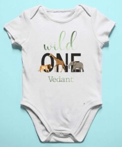 Personalized First Birthday Baby Rompers/T-Shirts