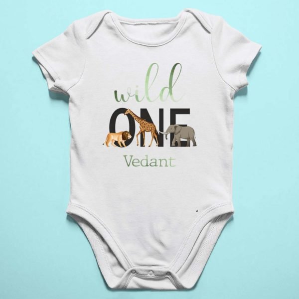 Personalized First Birthday Baby Rompers/T-Shirts