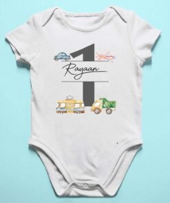Personalized First Birthday Baby Rompers/T-Shirts