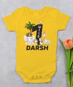 Personalized First Birthday Baby Rompers/T-Shirts