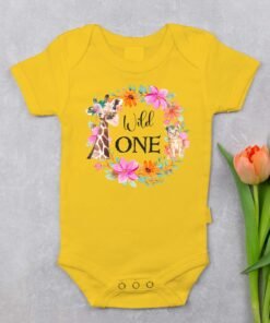 Alternative view of Personalized First Birthday Baby Rompers/T-Shirts