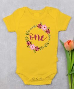 Personalized First Birthday Baby Rompers/T-Shirts