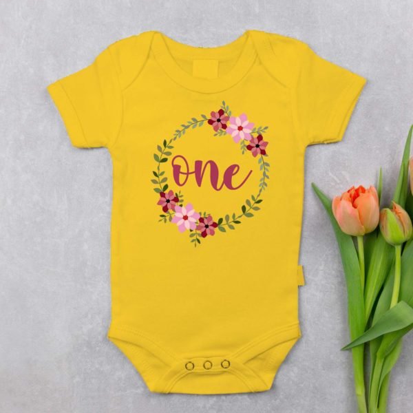 Personalized First Birthday Baby Rompers/T-Shirts
