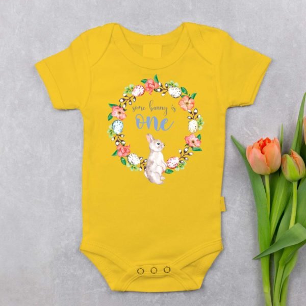 Alternative view of Personalized First Birthday Baby Rompers/T-Shirts