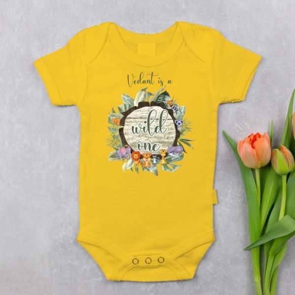 Personalized First Birthday Baby Rompers/T-Shirts