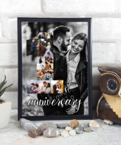 Alternative view of Couples, Couples Anniversary Collage Frames - Anniversary Gifts for Him & Her - Personalised Home Decor