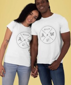 Personalised Couple T-Shirts for Pre-Wedding Photoshoots & Anniversary