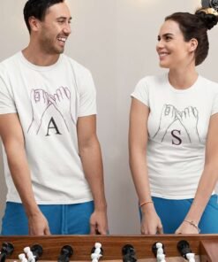 Personalised Couple T-Shirts for Pre-Wedding Photoshoots & Anniversary