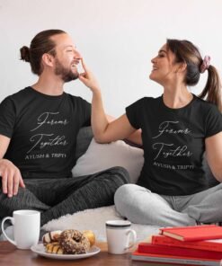 Personalised Couple T-Shirts for Pre-Wedding Photoshoots & Anniversary