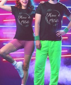 Personalised Couple T-Shirts for Pre-Wedding Photoshoots & Anniversary