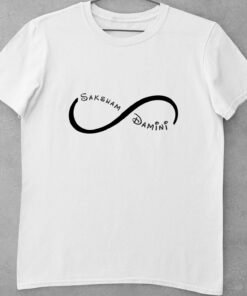 Alternative view of Personalised Couple T Shirts for Pre-Wedding Photoshoots & Anniversary