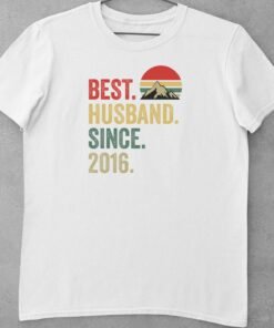 Alternative view of Personalised Couple T-Shirts for Anniversary - Anniversary Gifts for Couples