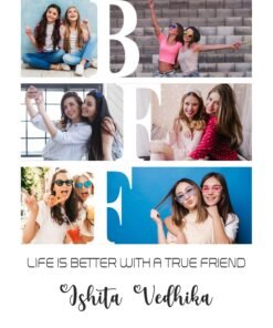 BFF - Best Friend Forever - Personalized Wall Frames