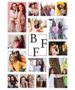 Best Friends Forever - Best Friends Gifts - Personalised Wall Frames - Personalised Home Decor