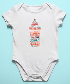 Personalized Word Art Baby Rompers/T-Shirts