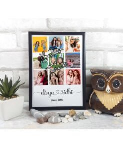 Alternative view of Best Friends Forever - Best Friends Gifts - Personalised Wall Frames - Personalised Home Decor