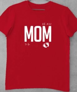 Personlaised Mom-To-Be & Dad-To-Be T-Shirts for Maternity Photoshoot