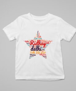 Kids Custom Name Word Art T-Shirts