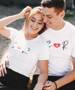 Personalised Couple T-Shirts for Pre-Wedding Photoshoots & Anniversary