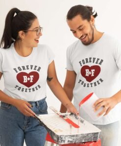 Personalised Couple T-Shirts for Pre-Wedding Photoshoots & Anniversary