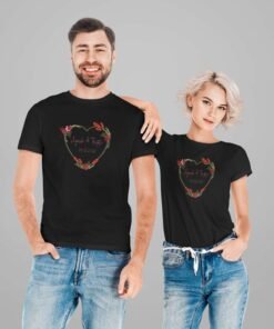 Personalised Couple T-Shirts for Pre-Wedding Photoshoots & Anniversary