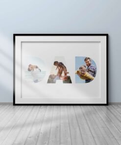 Alternative view of PERSONALIZED DAD PHOTO COLLAGE WALL FRAMES – BIRTHDAY GIFTS FOR DAD - Father's Day Gifts