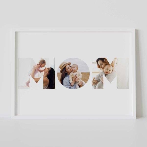 PERSONALIZED MOM PHOTO COLLAGE WALL FRAMES – MOTHERS DAY GIFTS FOR MOM