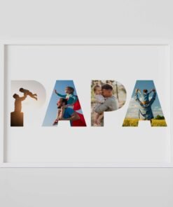Alternative view of PERSONALIZED DAD PHOTO COLLAGE WALL FRAMES – BIRTHDAY GIFTS FOR DAD - Father's Day Gifts