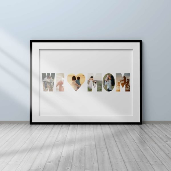 PERSONALIZED MOM PHOTO COLLAGE WALL FRAMES – MOTHERS DAY GIFTS FOR MOM