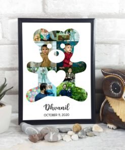 PERSONALIZED KIDS PHOTO COLLAGE WALL FRAMES – BIRTHDAY GIFTS FOR BOYS OR GIRLS