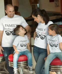 Alternative view of Personalised Family Matching Group Vacation T-Shirts