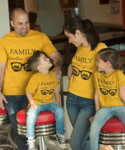 Personalised Family Matching Group Vacation T-Shirts