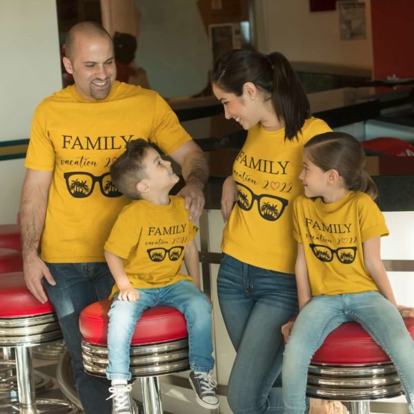 Personalised Family Matching Group Vacation T-Shirts