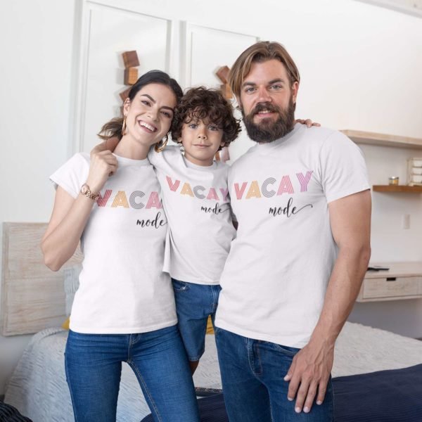 Personalised Family Matching Group Vacation T-Shirts