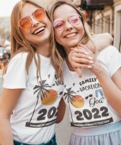 Personalized Family Vacation T-Shirts for Group Trips