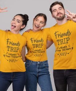 Alternative view of Personalised Family Group Vacation T-Shirts