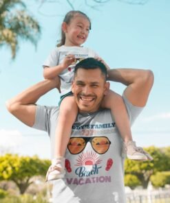 Personalised Family Matching Group Vacation T-Shirts