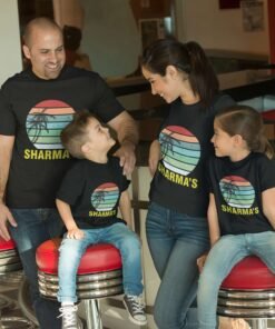 Personalised Family Matching Group Vacation T-Shirts