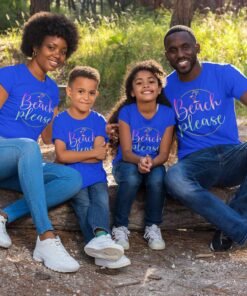 Personalised Family Matching Group Vacation T-Shirts
