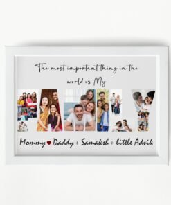 Alternative view of Family Collage Frames - Family Gifts - Personalised Home Decor