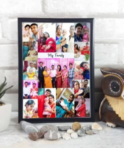 Alternative view of Family Collage Frames - Family Gifts - Personalised Home Decor