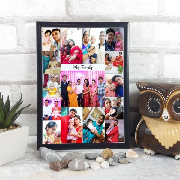 Alternative view of Family Collage Frames - Family Gifts - Personalised Home Decor