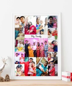 Family Collage Frames - Family Gifts - Personalised Home Decor