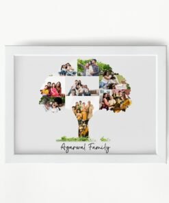 Alternative view of Family Collage Frames - Family Gifts - Personalised Home Decor