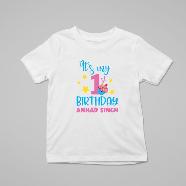 Personalized First Birthday Baby Rompers/T-Shirts