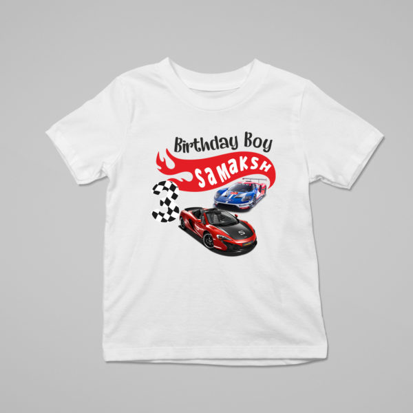 Kids Car Theme T-Shirts